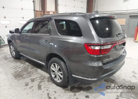 2015 Dodge Durango Limited from USA, damaged, VIN 1C4RDJDG7FC837814